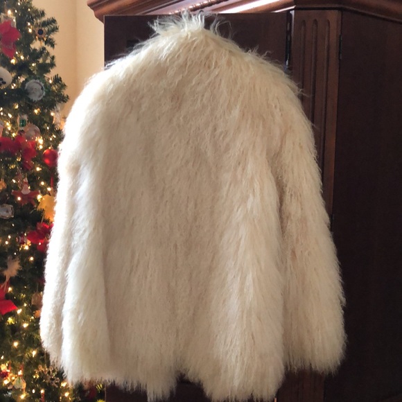 Vintage Hillary Paige Tibet Lamb Fur Coat - Picture 2 of 4